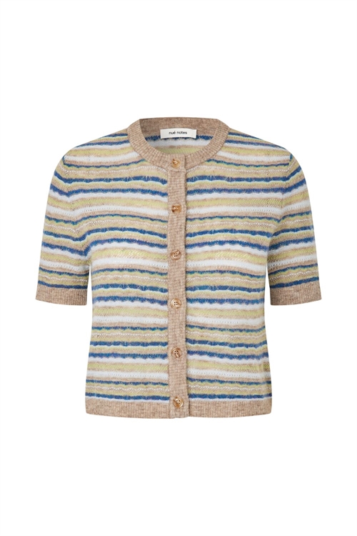 NUE NOTES STEN CARDIGAN DENIM STRIPE